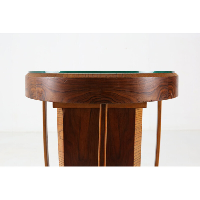 French Art Deco vintage side table, 1925