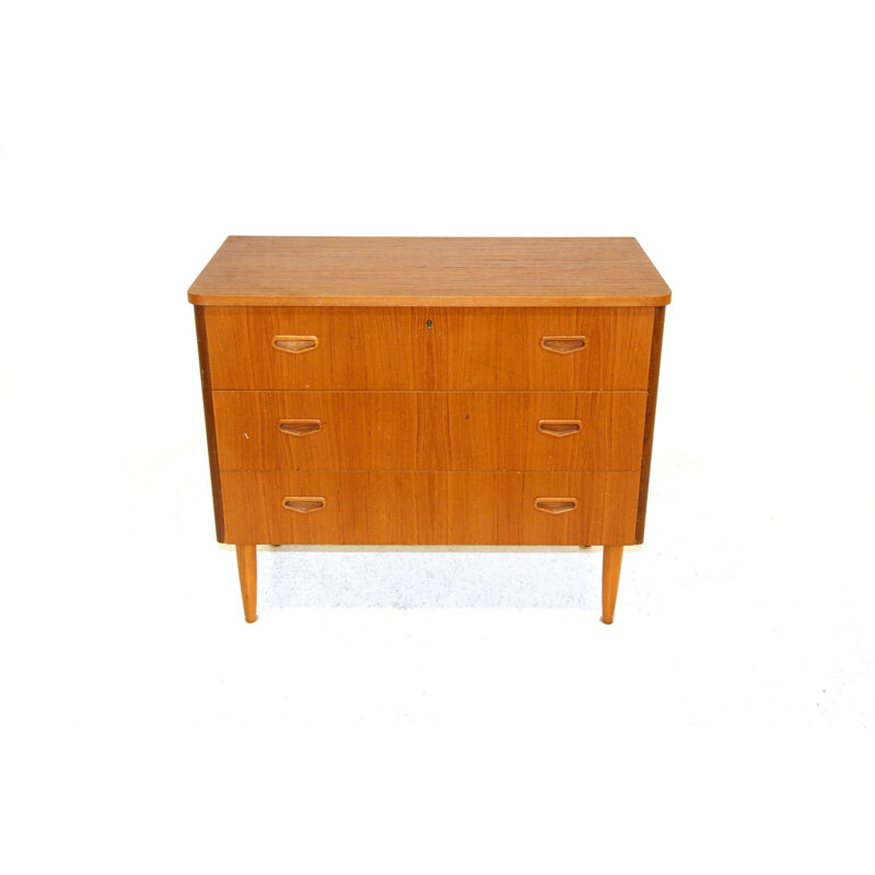 Vintage teak chest of drawers, Sweden 1960