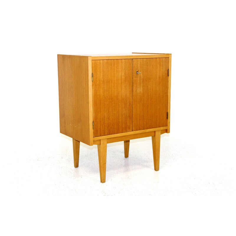 Vintage teak and oak bar, Suécia 1960