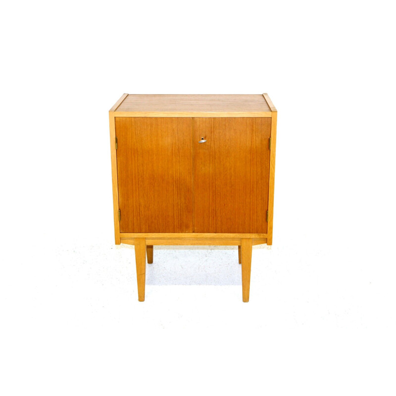 Vintage teak and oak bar, Suécia 1960