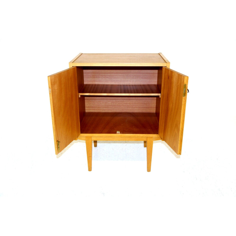 Vintage teak and oak bar, Suécia 1960