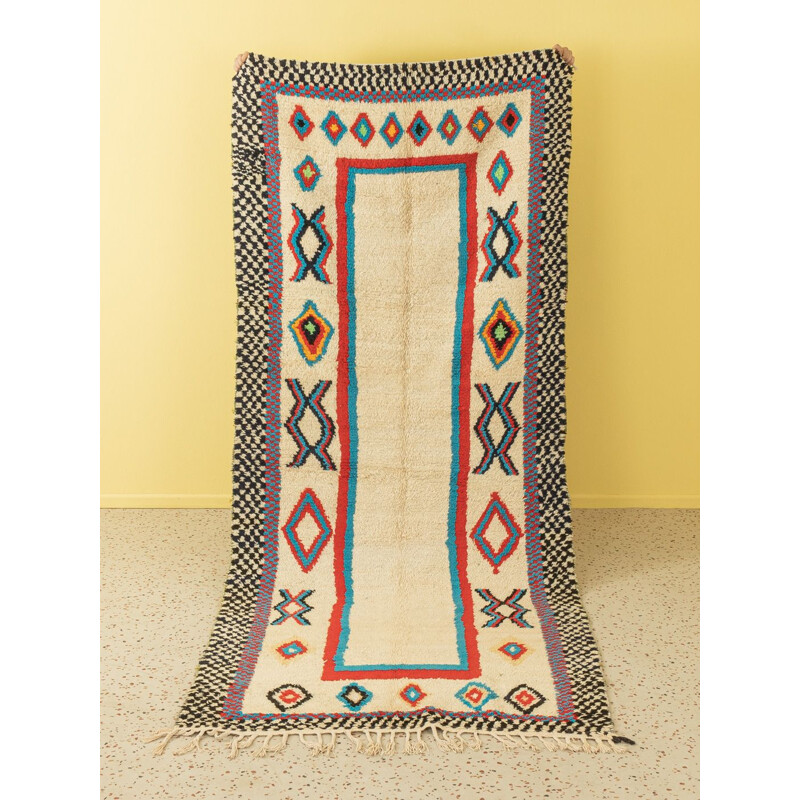 Berberteppich Vintage Azilal aus Wolle, Marokko