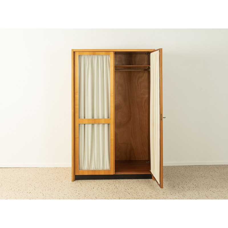 Armoire vintage en bois de frêne avec deux portes, Allemagne 1950