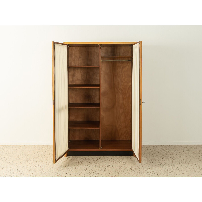 Armoire vintage en bois de frêne avec deux portes, Allemagne 1950