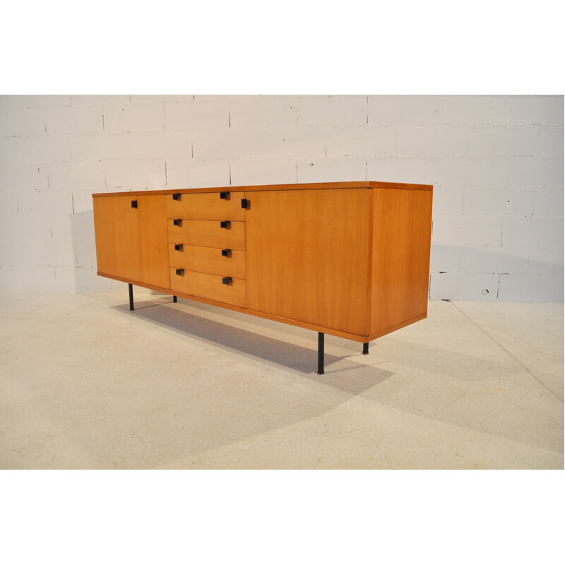 Sideboard in cherry, Alain RICHARD - 1950s