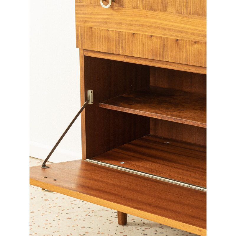 Vintage walnut chest of drawers, Germany 1960s