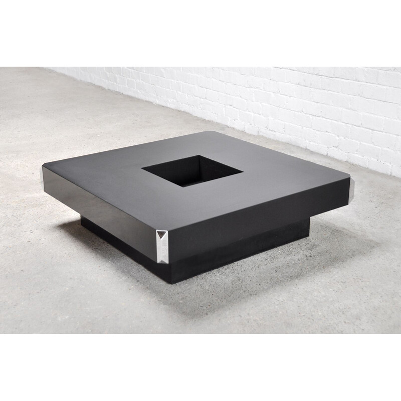 Vintage square coffee table by Mario Sabot, Italy 1970