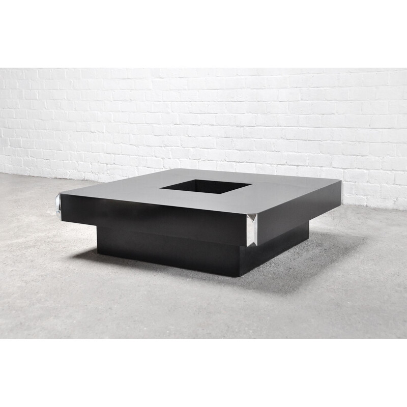 Vintage square coffee table by Mario Sabot, Italy 1970