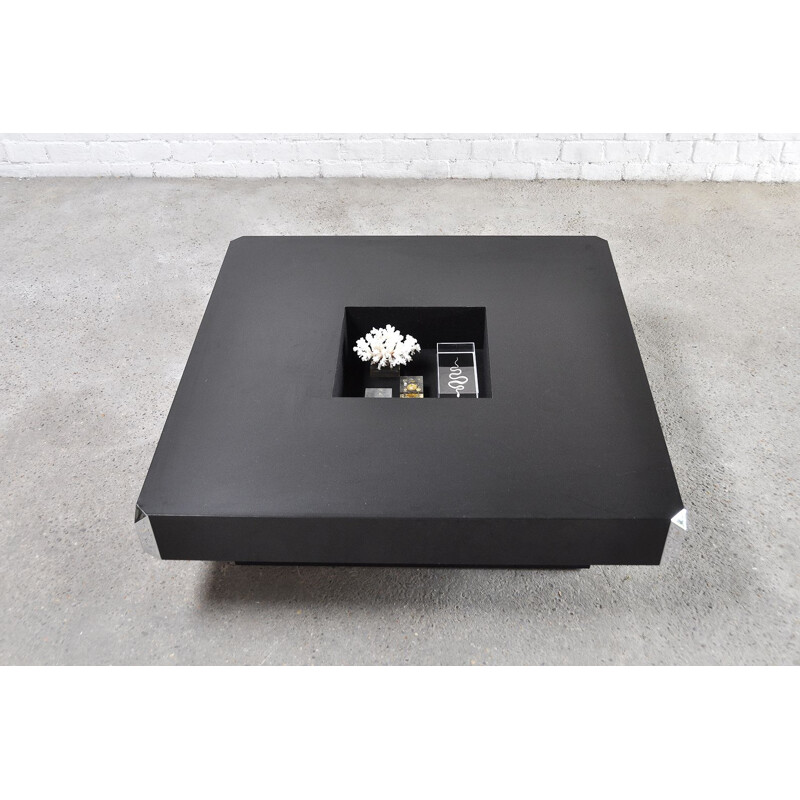 Vintage square coffee table by Mario Sabot, Italy 1970