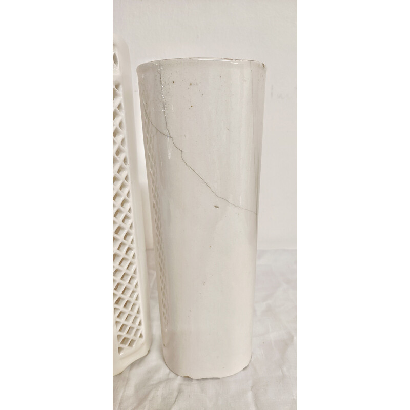 Vase vintage "Manises" en céramique, Espagne 1930