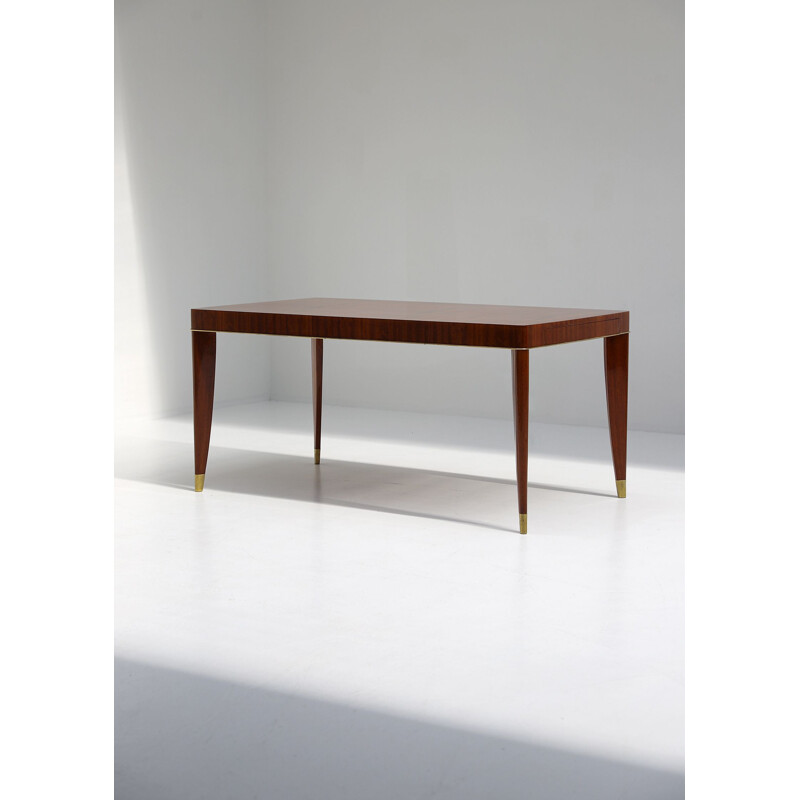 Vintage Voltaire dining table by De Coene, 1930s