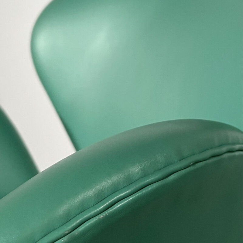 Lot de 4 fauteuils "Swan" vintage par Arne Jacobsen pour Fritz Hansen, 2011