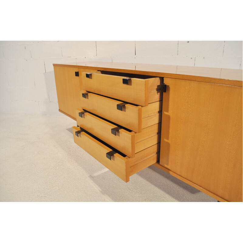 Sideboard in cherry, Alain RICHARD - 1950s