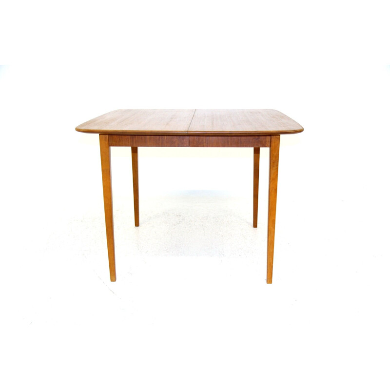 Vintage teakhouten tafel, Zweden 1950