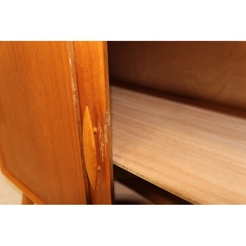 Vintage teak bookcase, Sweden 1950