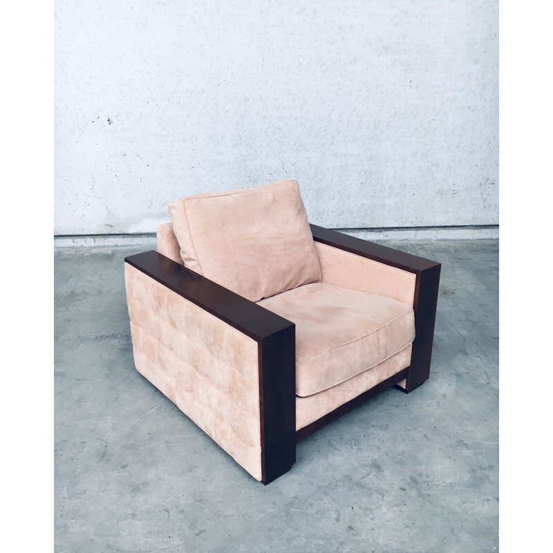 Postmodern vintage armchair by Roche Bobois, France 1980s