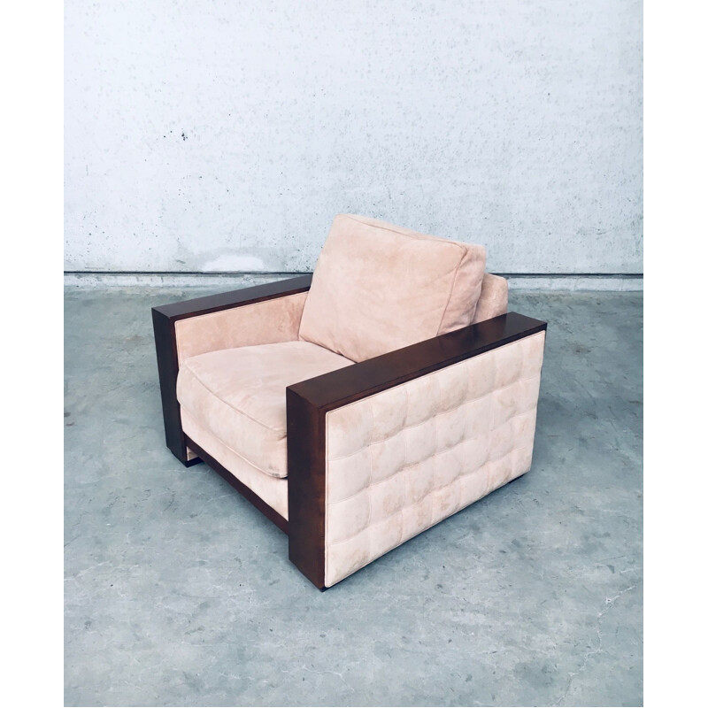 Postmodern vintage armchair by Roche Bobois, France 1980s