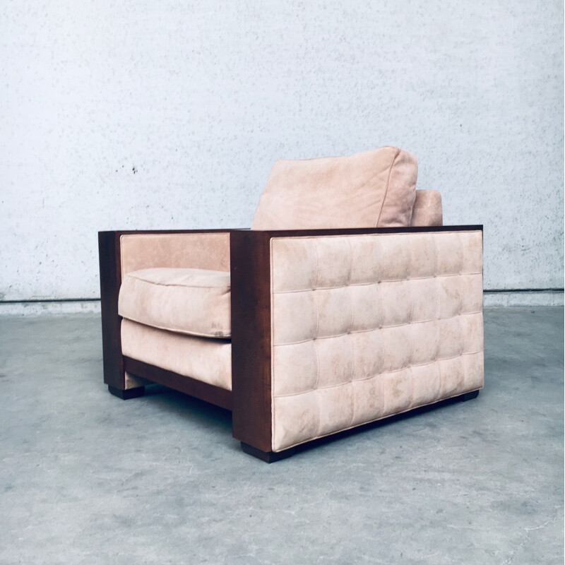 Postmodern vintage armchair by Roche Bobois, France 1980s