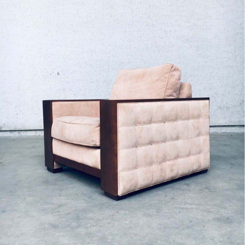 Poltrona vintage postmoderna di Roche Bobois, Francia 1980