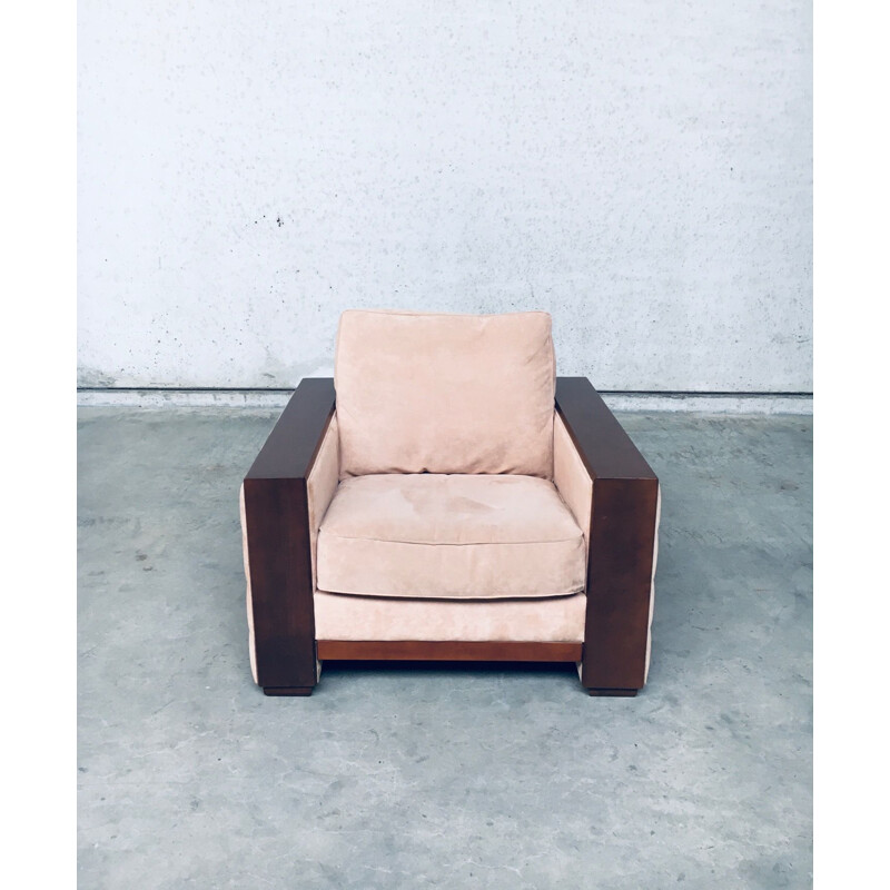 Poltrona pós-moderna Vintage de Roche Bobois, França 1980