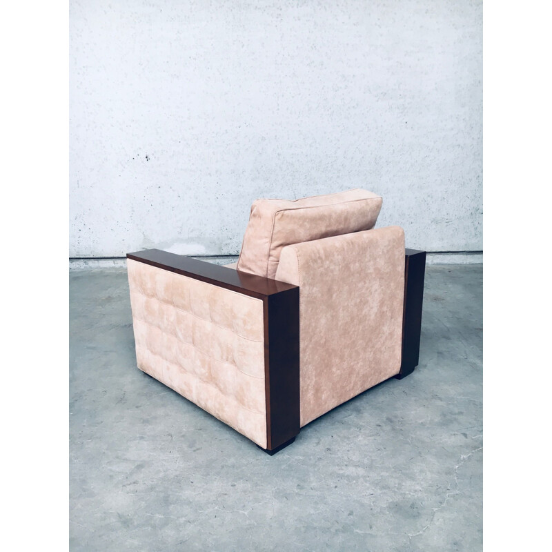 Postmodern vintage armchair by Roche Bobois, France 1980s