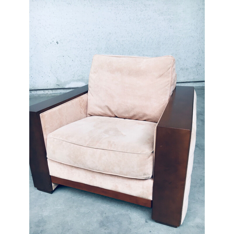 Postmodern vintage armchair by Roche Bobois, France 1980s