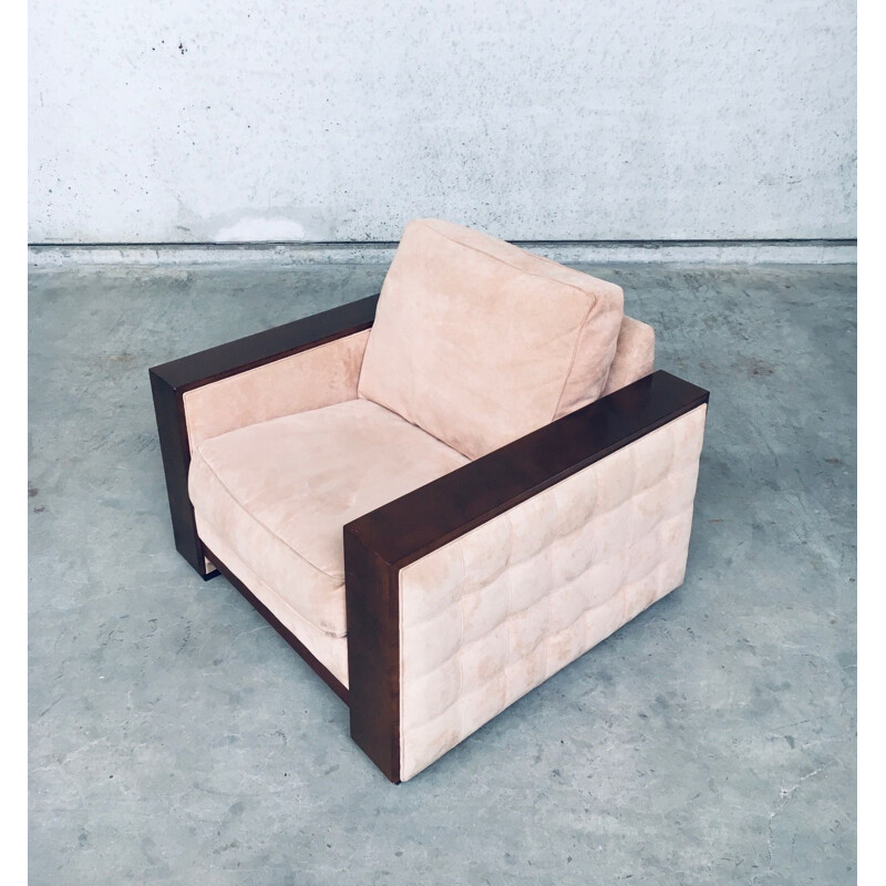 Postmodern vintage armchair by Roche Bobois, France 1980s