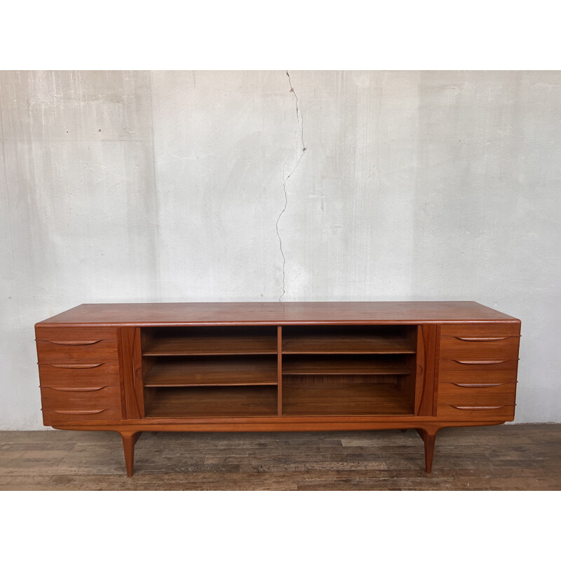 Credenza vintage scandinava di Johannes Andersen per Samcom