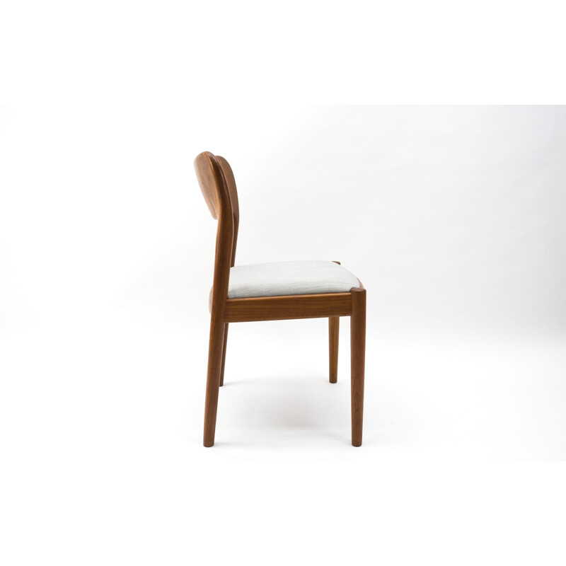 Set of 5 Danish vintage Ole dining chairs by Niels Koefoed for Koefoeds Møbelfabrik, 1960s