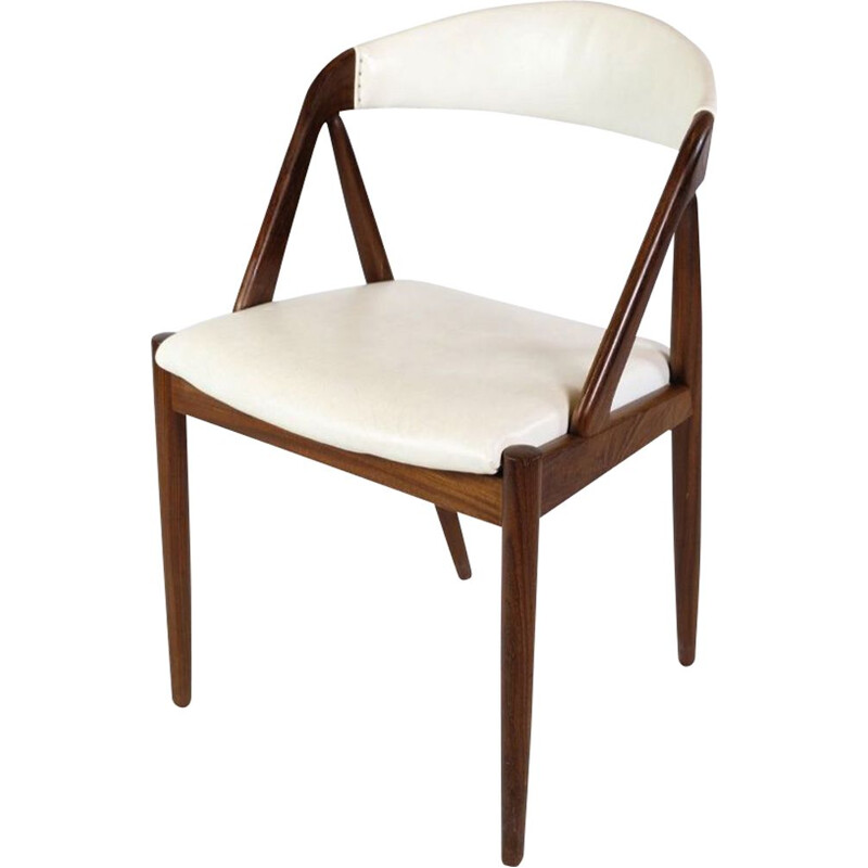Vintage Stuhl Modell 31 aus Teakholz von Kai Kristiansen