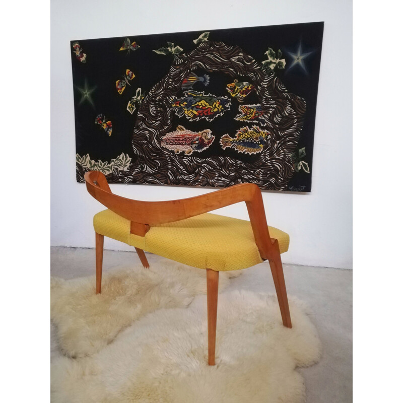 Mid-century Italian Loveseat bench, 1950s