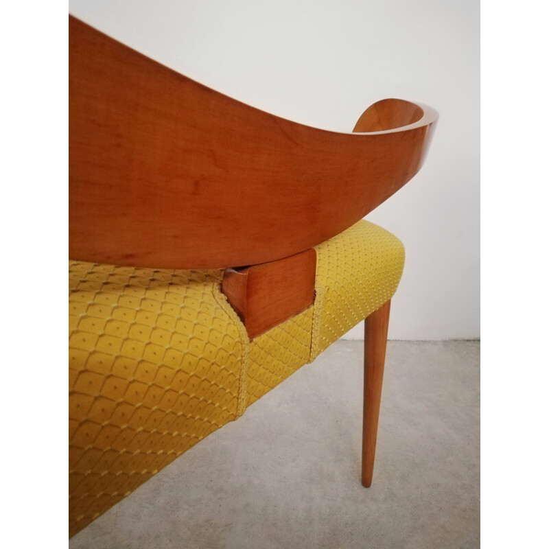 Mid-century Italian Loveseat bench, 1950s