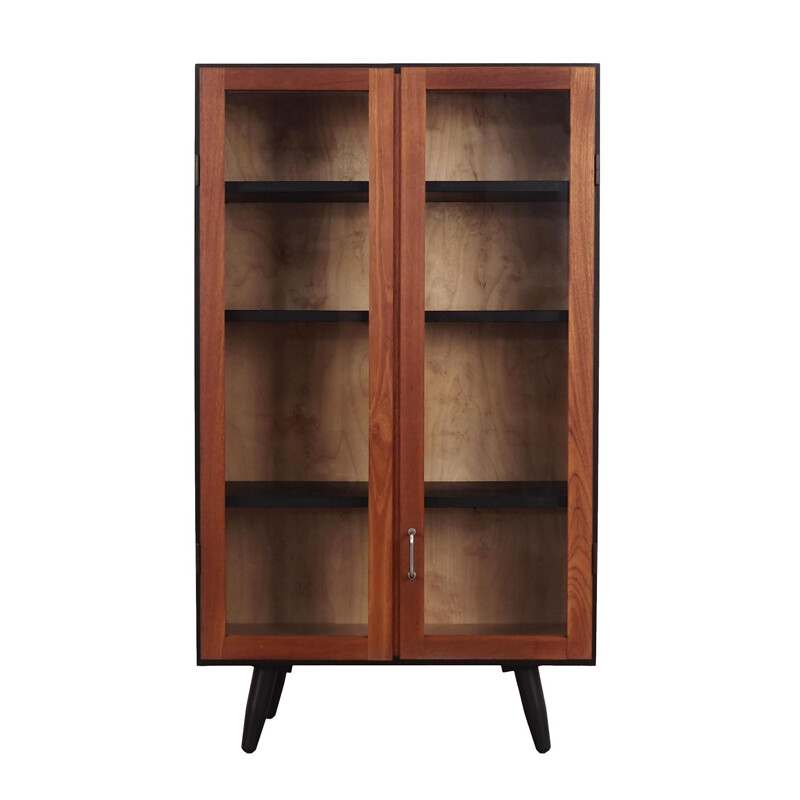 Vintage teak display cabinet, Denmark 1970s