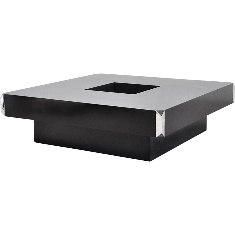 Vintage square coffee table by Mario Sabot, Italy 1970