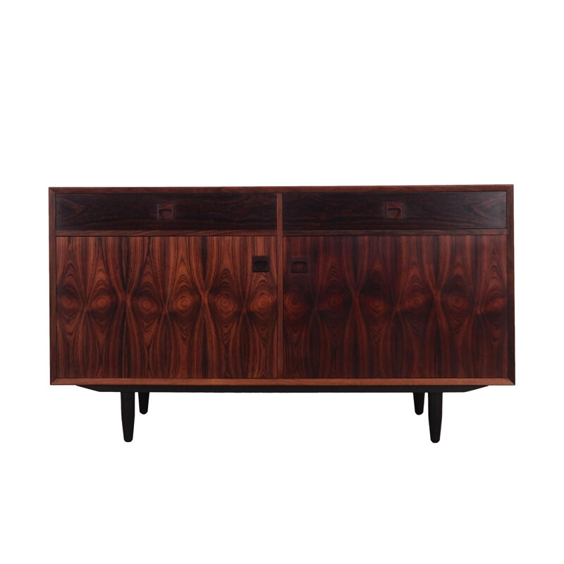 Rosewood vintage Danish highboard by Brouer, 1960s