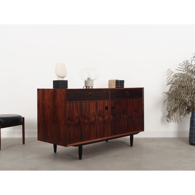 Rosewood vintage Danish highboard by Brouer, 1960s