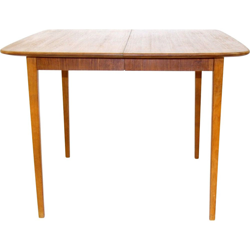 Vintage teakhouten tafel, Zweden 1950