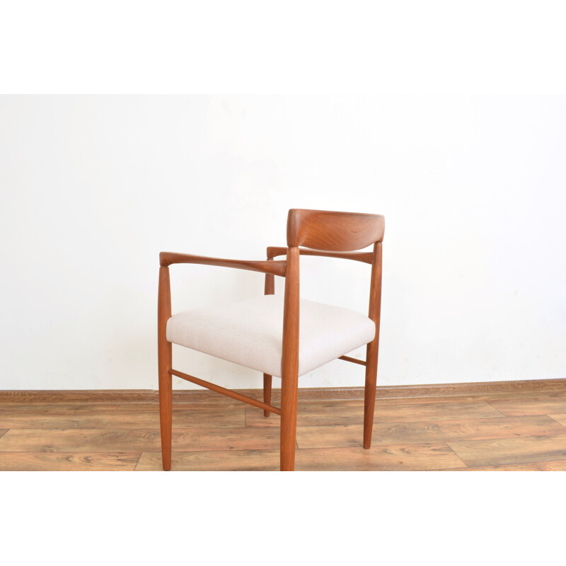 Pair of vintage teak armchairs by Henry W. Klein for Bramin, Denmark 1960