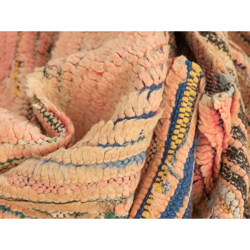 Tapis berbère Boujad vintage en laine, Maroc