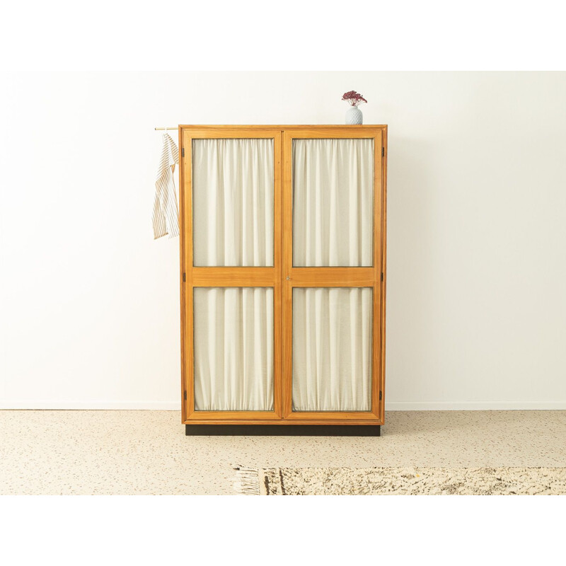 Vintage ashwood cabinet with two doors, Germany 1950s