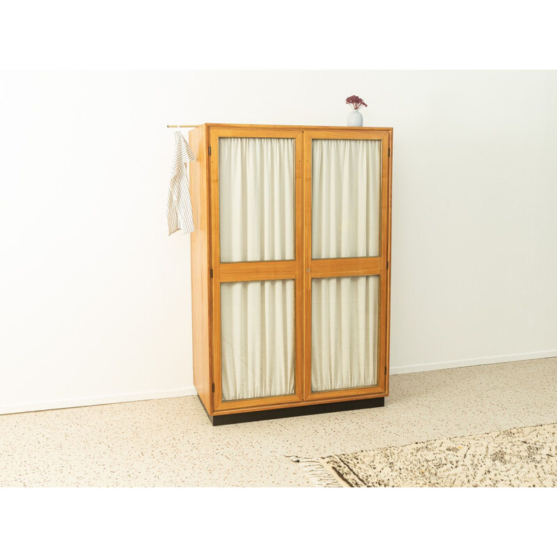 Vintage ashwood cabinet with two doors, Germany 1950s