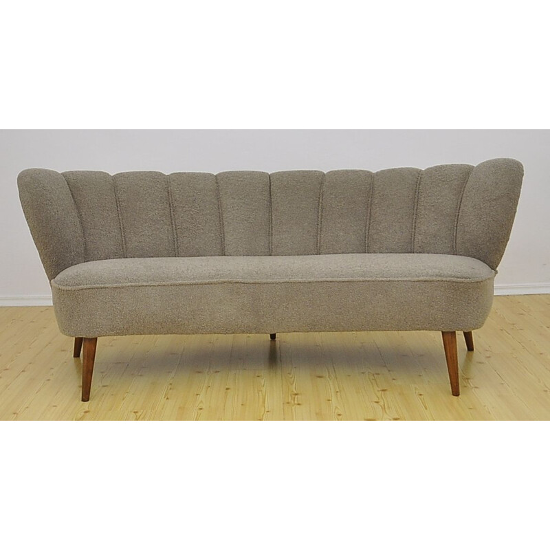 Vintage semicircular cocktail sofa, 1960s