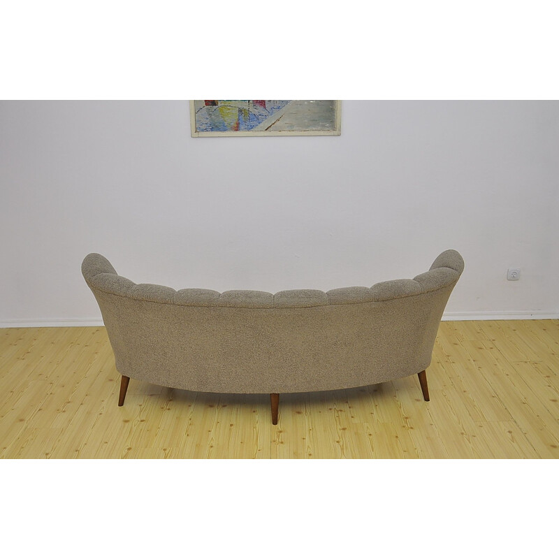 Vintage semicircular cocktail sofa, 1960s