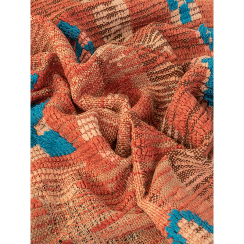 Tapis berbère vintage Boujad en laine, Maroc