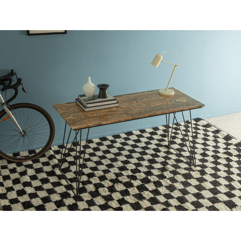 Vintage marble desk, Germany 1960s