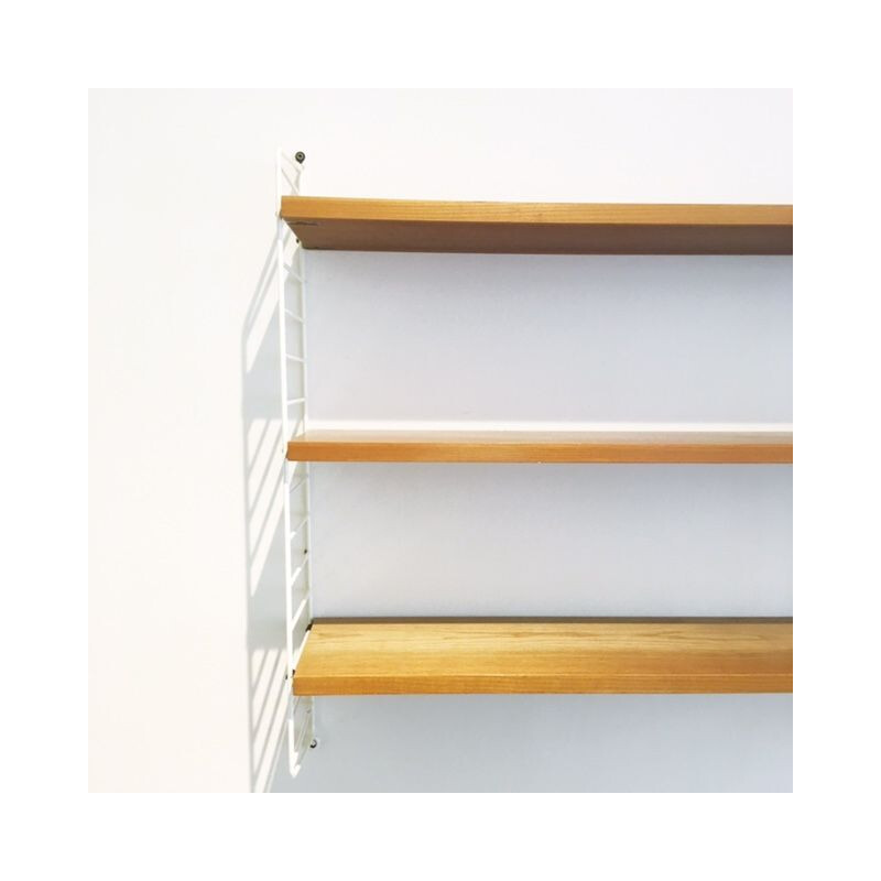 Étagère vintage ladder shelf de Kajsa et Nils Strinning pour String, 1960