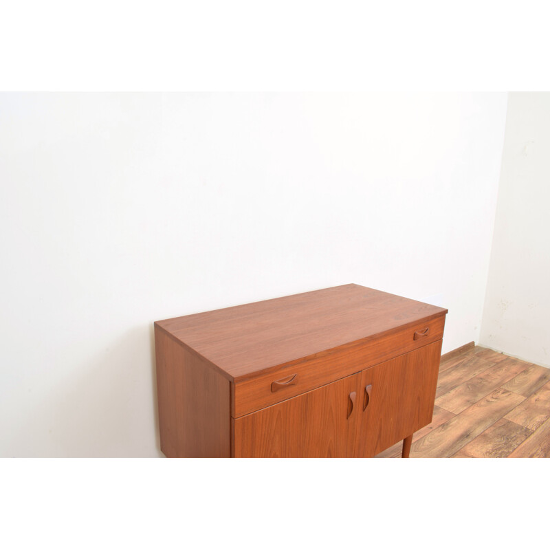 Mid-century Danish teak highboard, 1960s