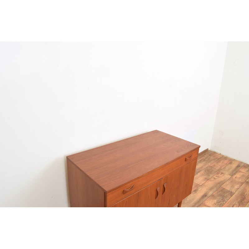 Mid-century Danish teak highboard, 1960s