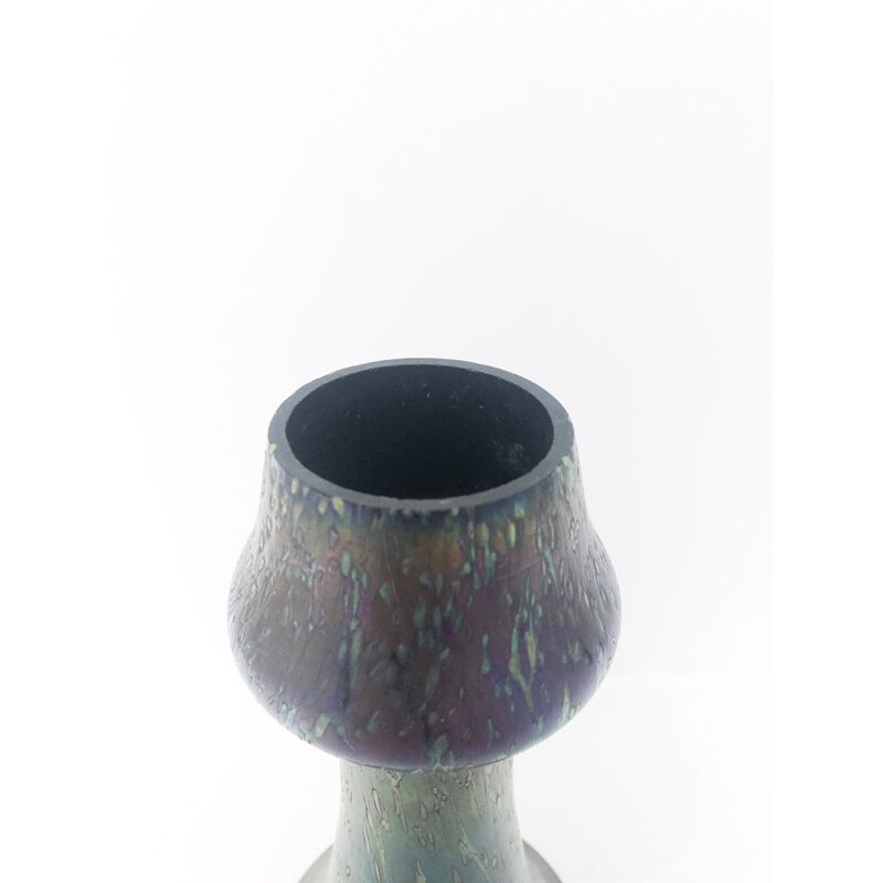 Vintage-Vase aus Glaspfoten