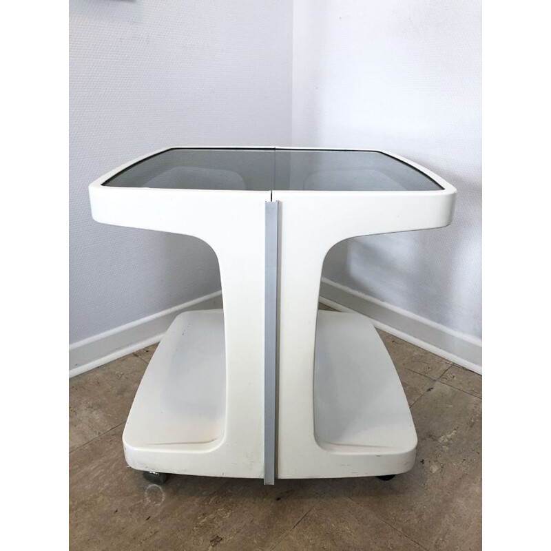 Vintage serving table by Marc Held for Prisunic, 1970